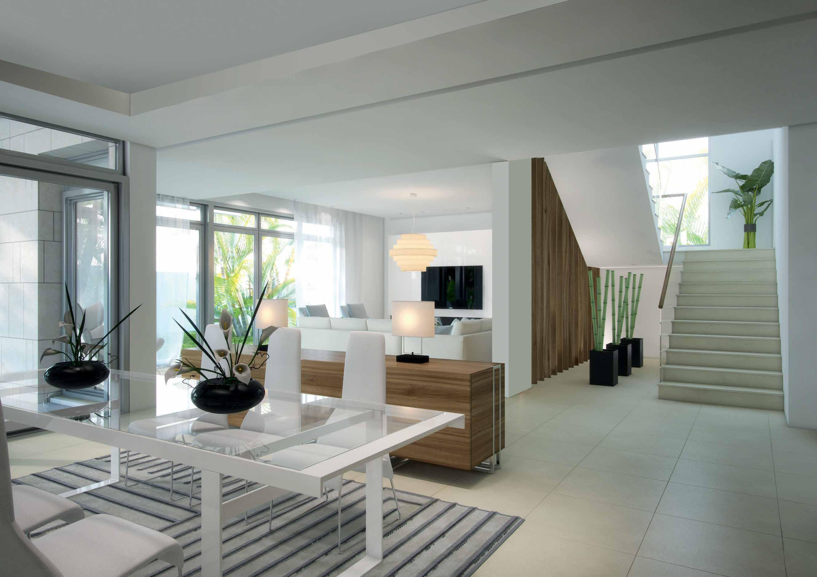 Spacious living room in West Yas villa, Yas Island, Abu Dhabi with high ceilings and large windows featuring Arabic-inspired design